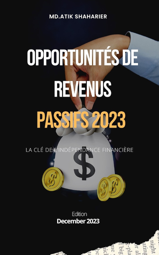 Book cover for Opportunités de revenus passifs 2023