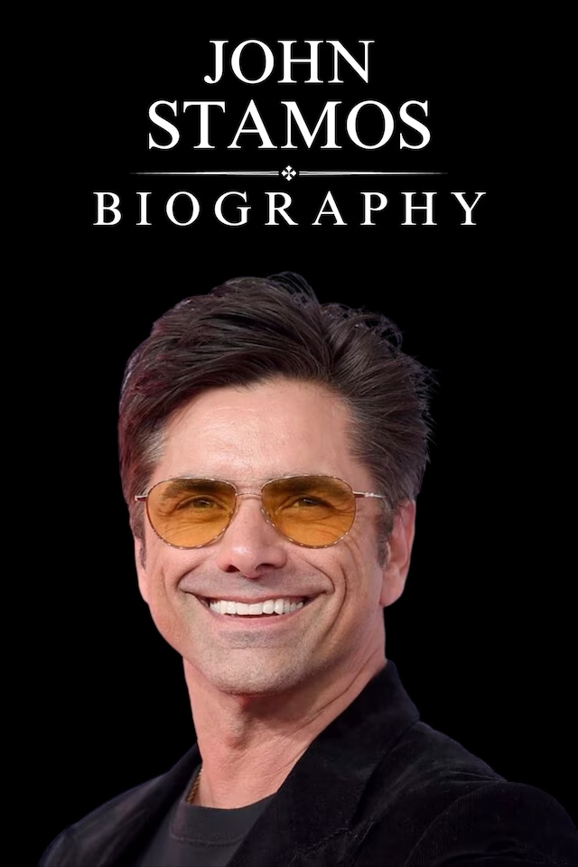 Book cover for The John Stamos Biography