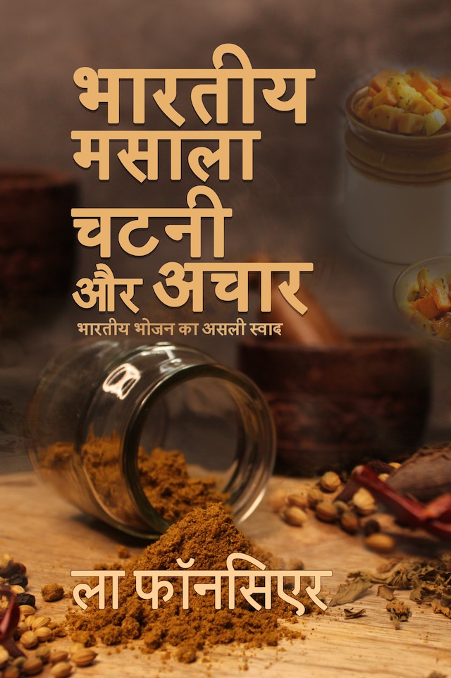 Okładka książki dla Bhartiya Masala Chutney aur Achar Cookbook / भारतीय मसाला चटनी और अचार