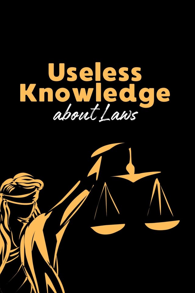 Buchcover für Useless Knowledge about Laws