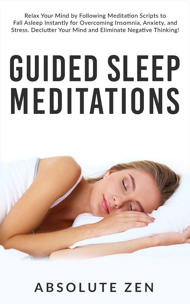 Kirjankansi teokselle Guided Sleep Meditations