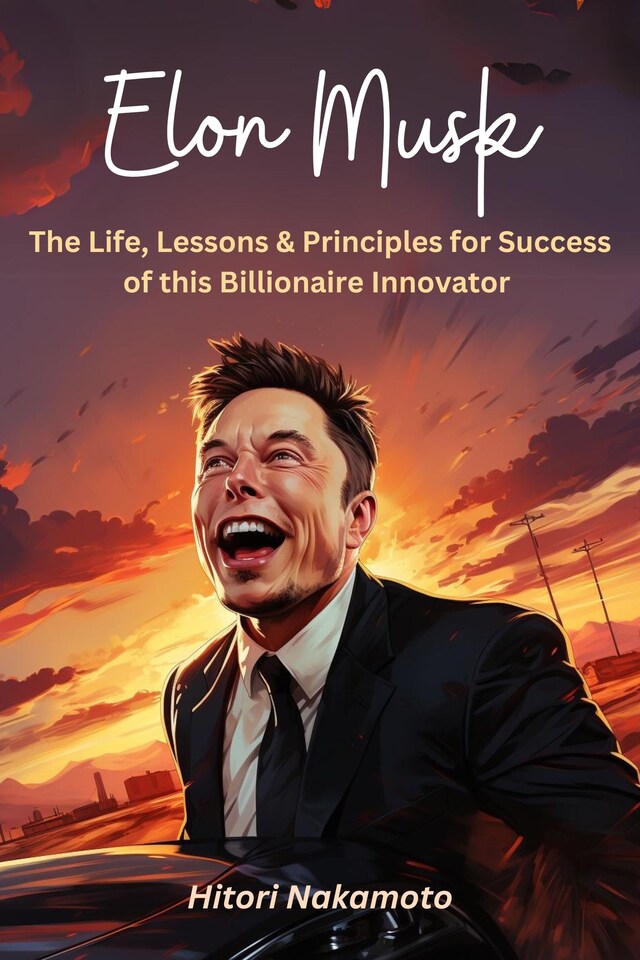 Book cover for Elon Musk :The Life, Lessons & Principles for Success of this Billionaire Innovator