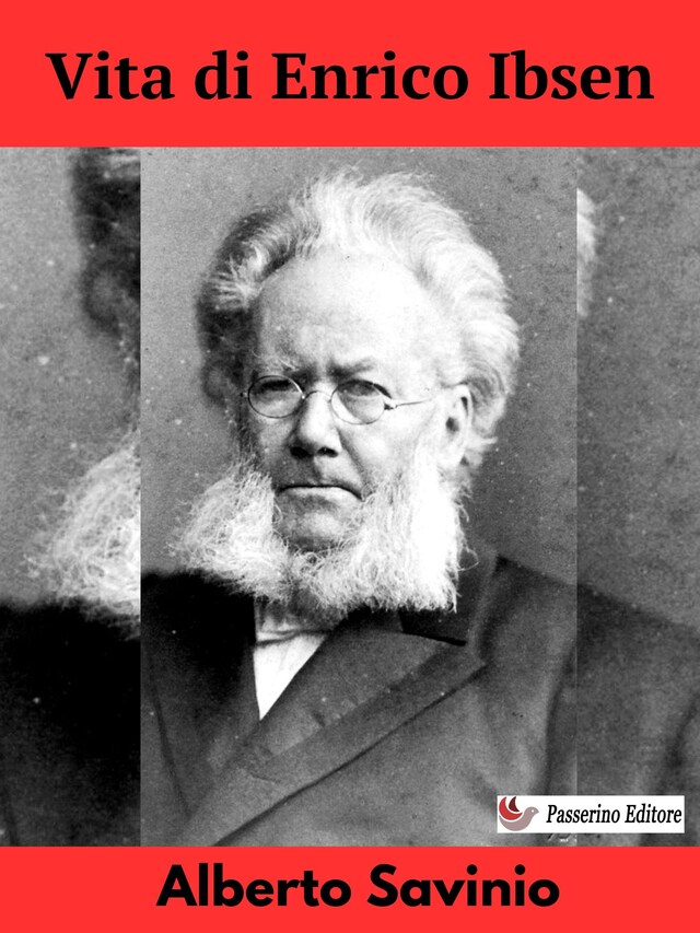 Kirjankansi teokselle Vita di Enrico Ibsen