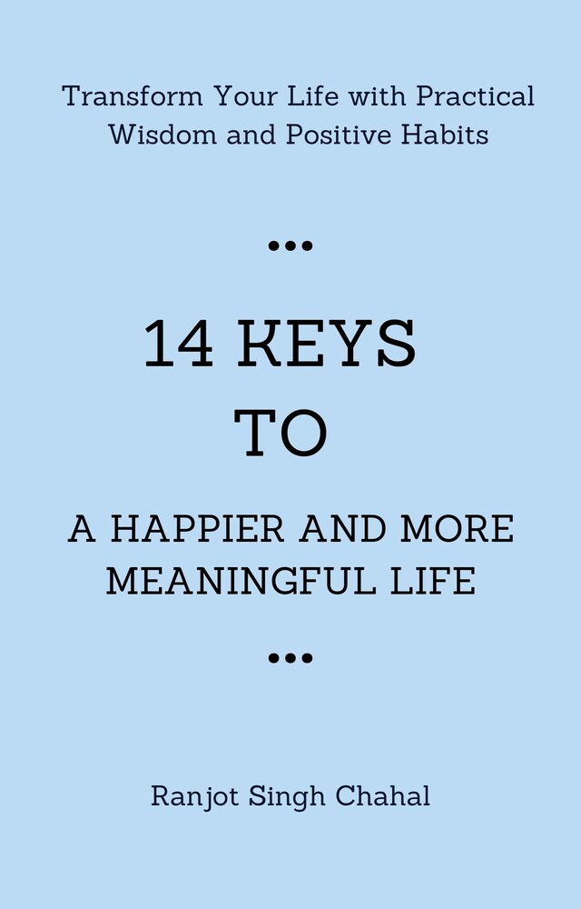 Book cover for 14 Keys to a Happier and More Meaningful Life