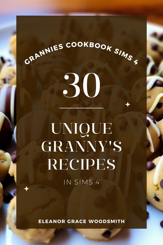 Boekomslag van Grannies Cookbook Sims 4