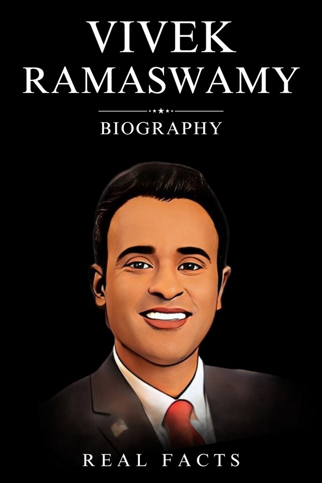 Kirjankansi teokselle Vivek Ramaswamy Biography