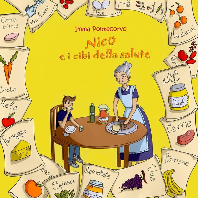 Book cover for Nico e i cibi della salute