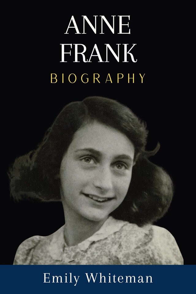 Okładka książki dla Anne Frank Biography