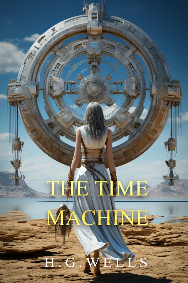Kirjankansi teokselle The Time Machine by H. G. Wells