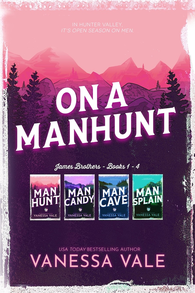Buchcover für On A Manhunt: The James Brothers: Books 1 - 4
