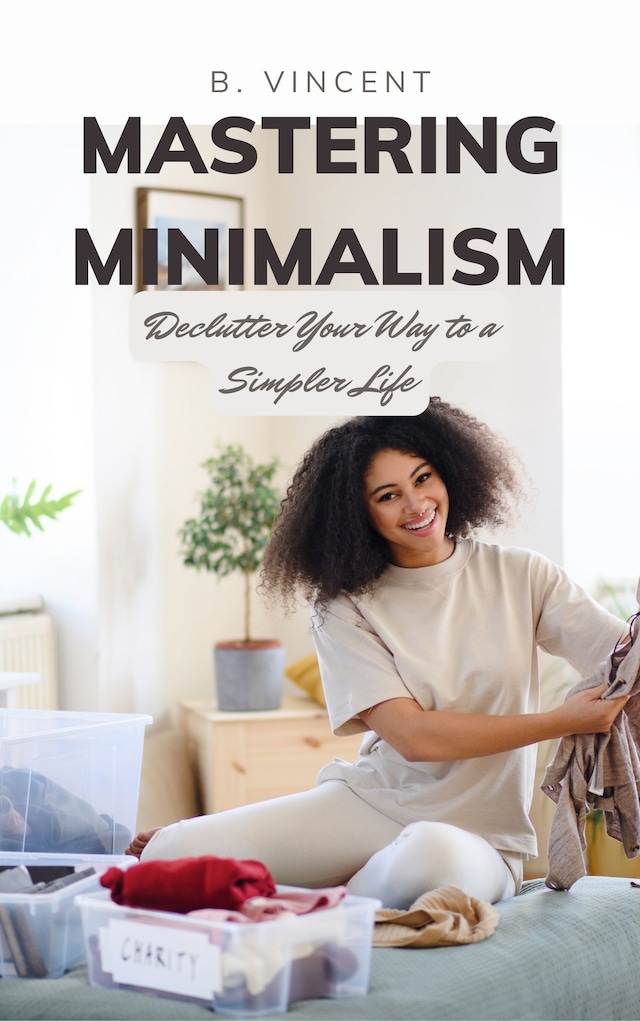 Copertina del libro per Mastering Minimalism