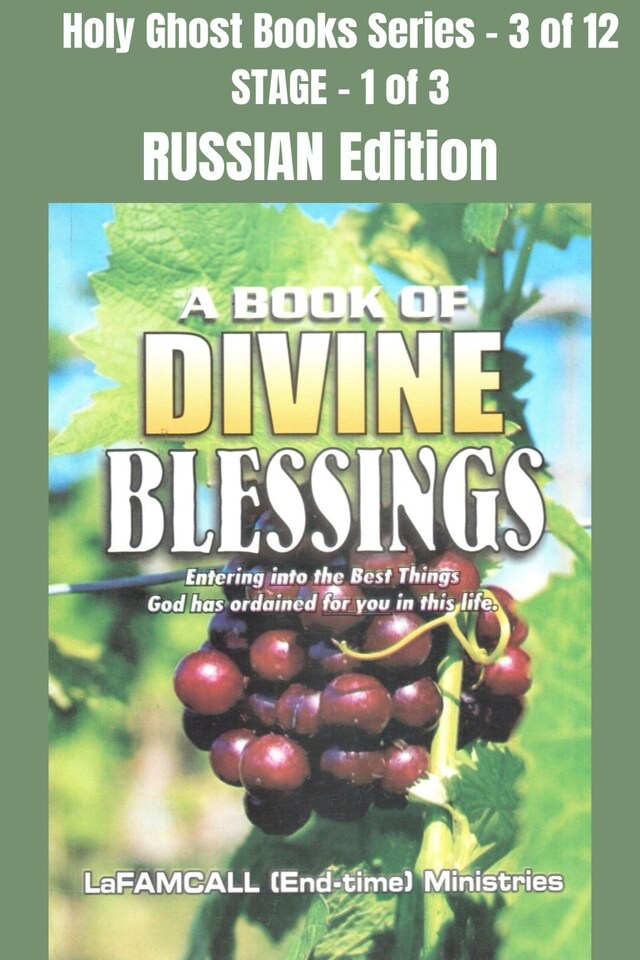 Boekomslag van A BOOK OF DIVINE BLESSINGS - Entering into the Best Things God has ordained for you in this life - RUSSIAN EDITION