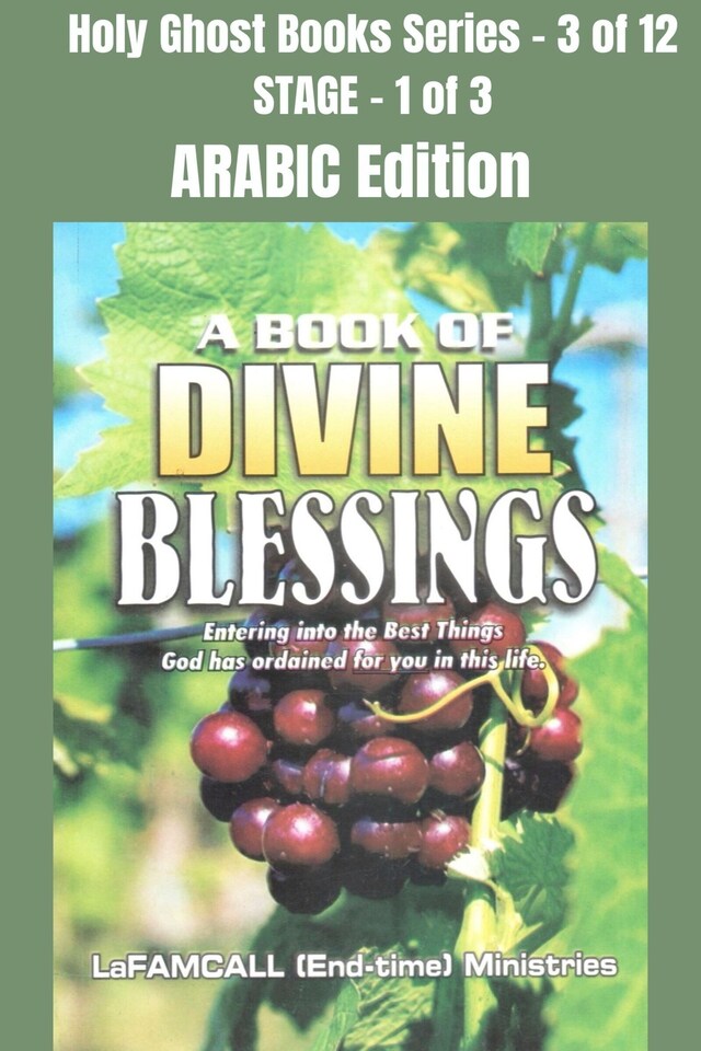 Boekomslag van A BOOK OF DIVINE BLESSINGS - Entering into the Best Things God has ordained for you in this life - ARABIC EDITION