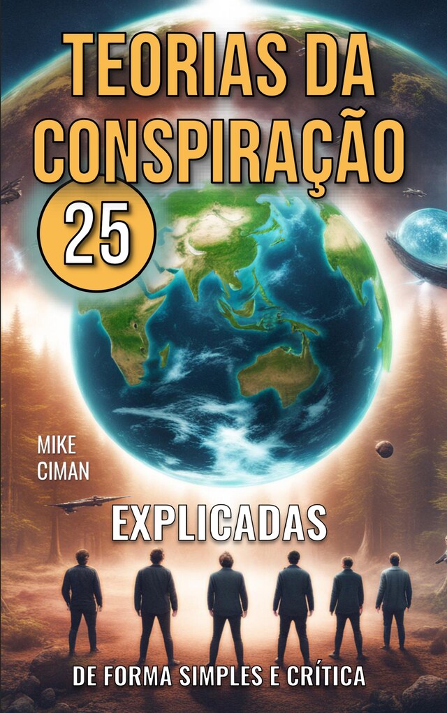 Book cover for 25 Teorias da Conspiração