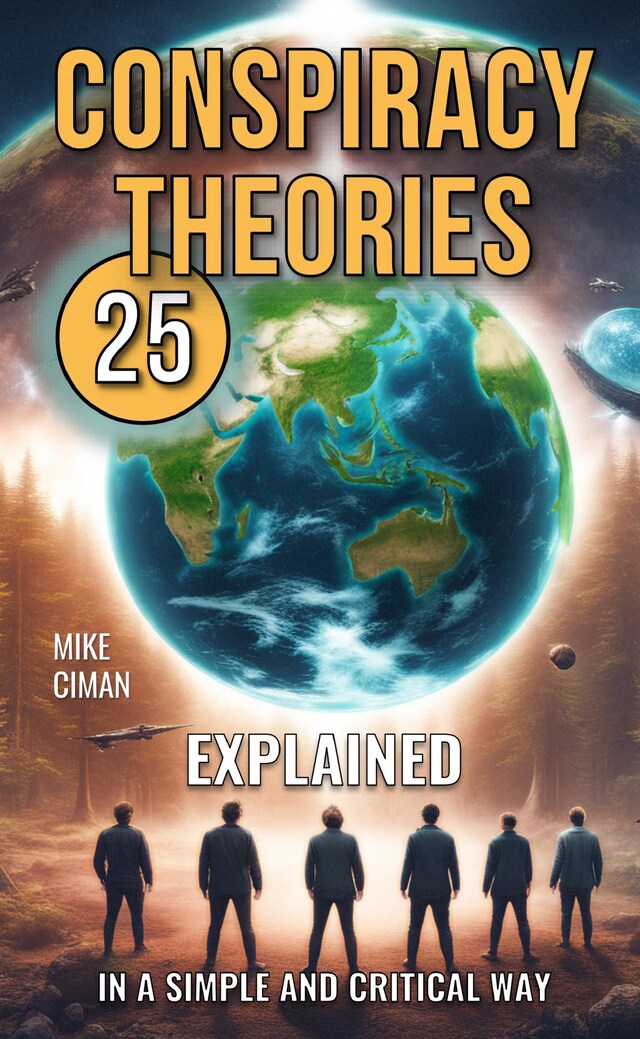 Book cover for 25 Conspiracy Theories