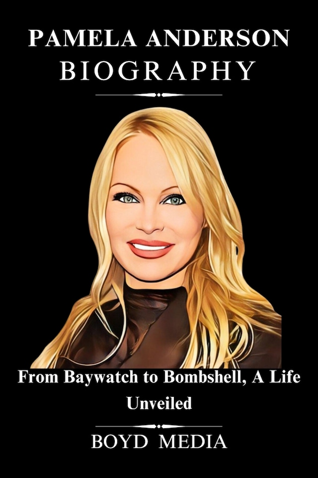 Book cover for PAMELA ANDERSON BIOGRAPHY