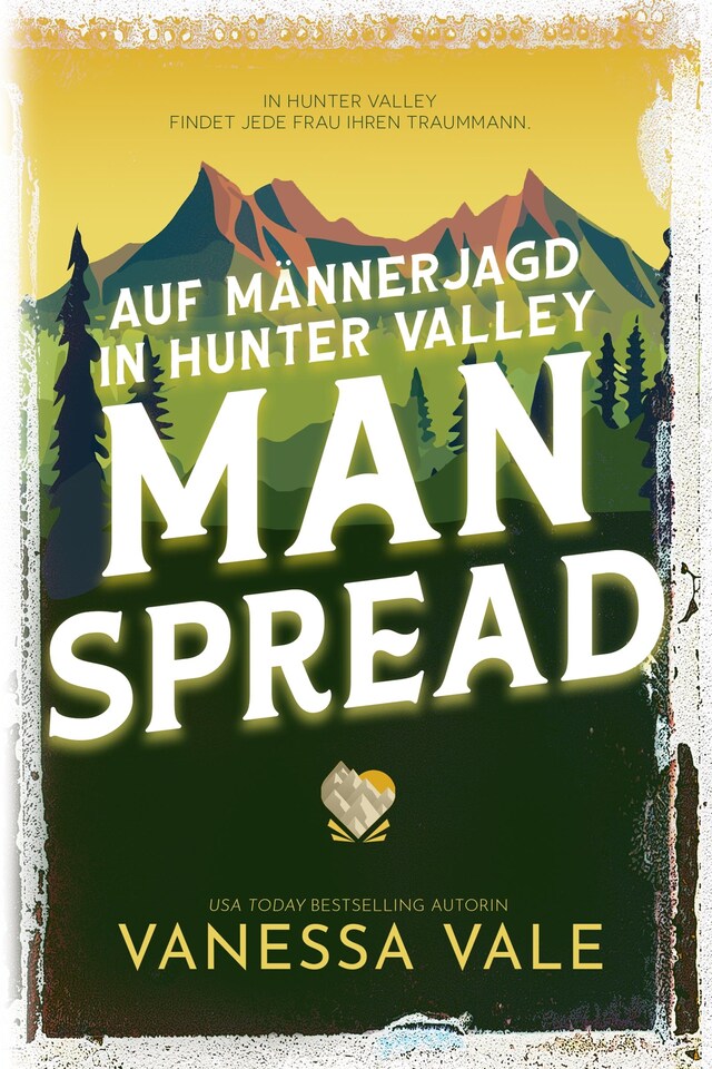 Buchcover für Auf Männerjagd in Hunter Valley: Man Spread