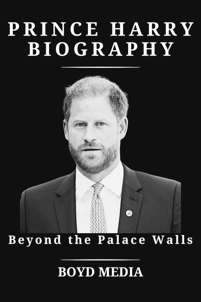 Book cover for PRINCE HARRY BIOGRAPHY