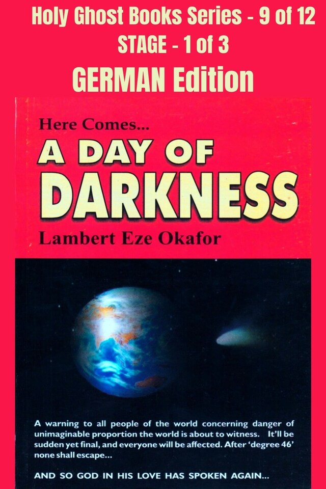 Boekomslag van Here comes A Day of Darkness - GERMAN EDITION