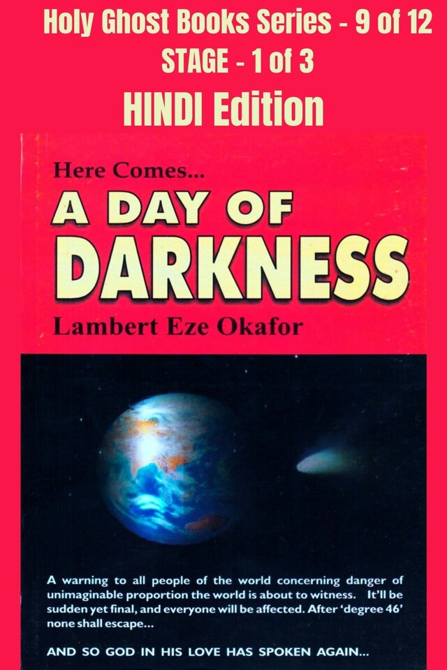 Boekomslag van Here comes A Day of Darkness - HINDI EDITION