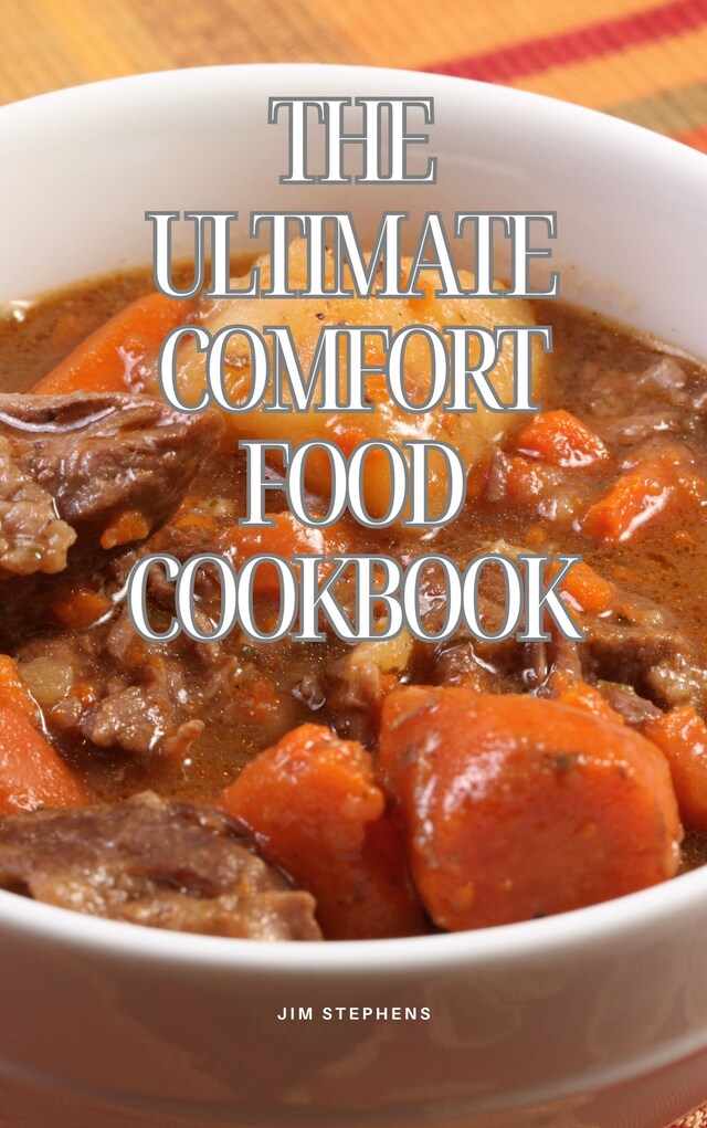 Book cover for The Ultimate Comfort Food Cookbook