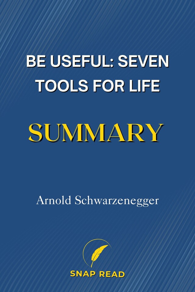 Portada de libro para Be Useful: Seven Tools for Life Summary