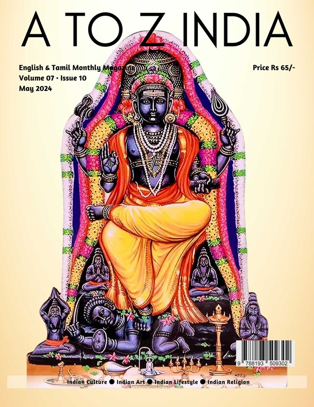Buchcover für A to Z India - May 2024
