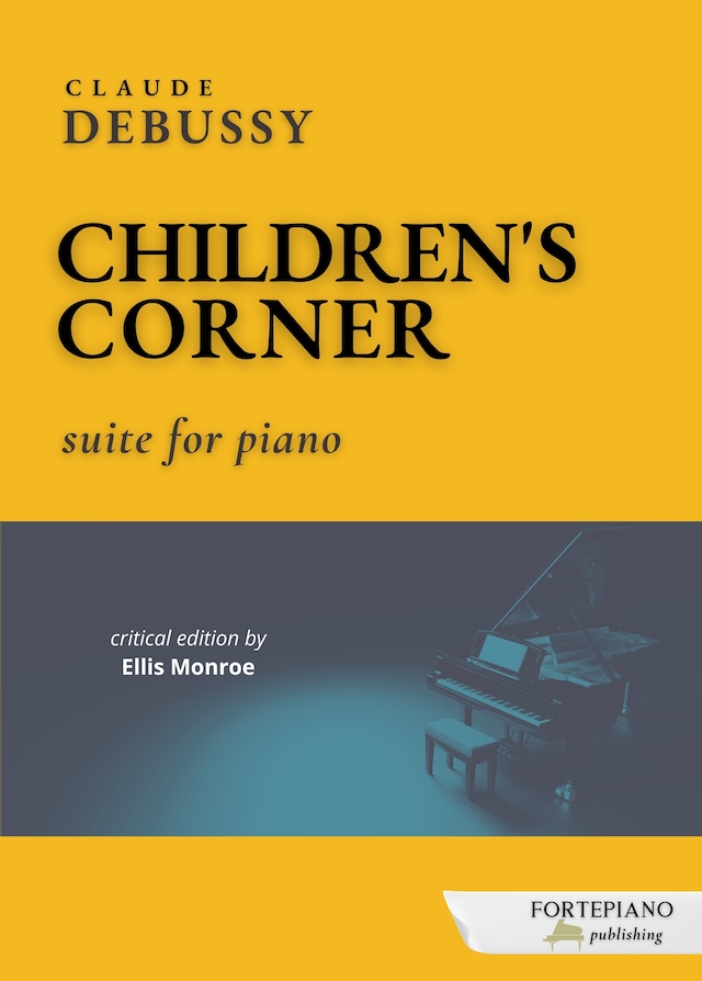 Book cover for Children's Corner by Debussy - critical edition