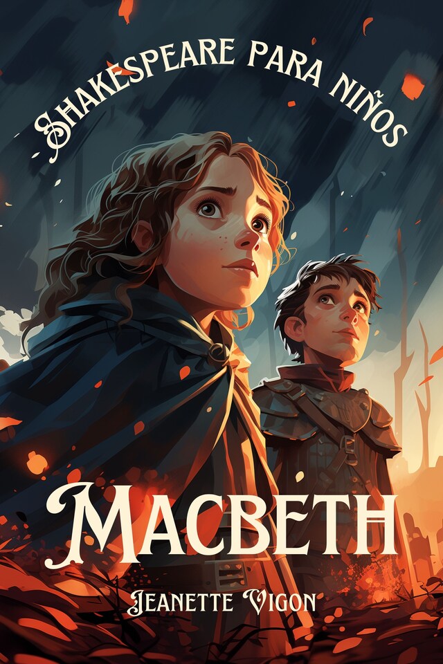 Book cover for Macbeth | Shakespeare para niños