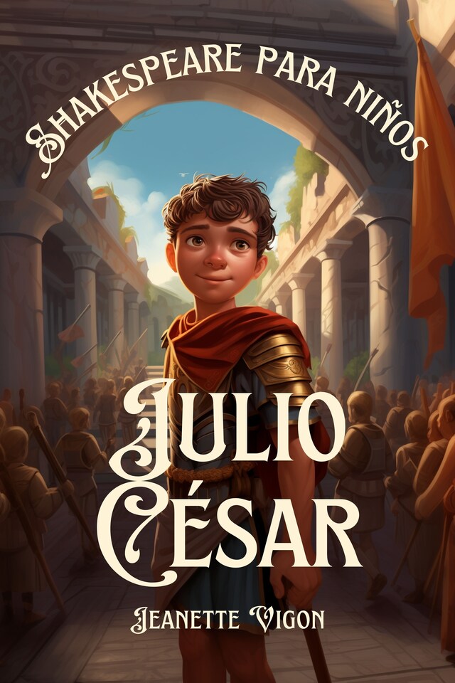 Book cover for Julio César | Shakespeare para niños