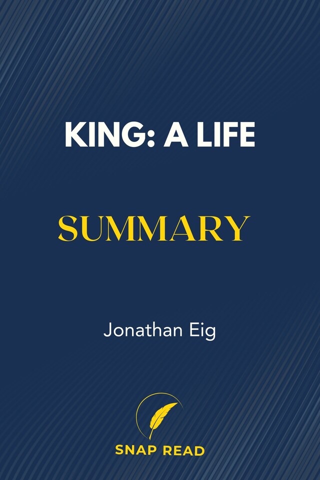 Portada de libro para King: A Life Summary