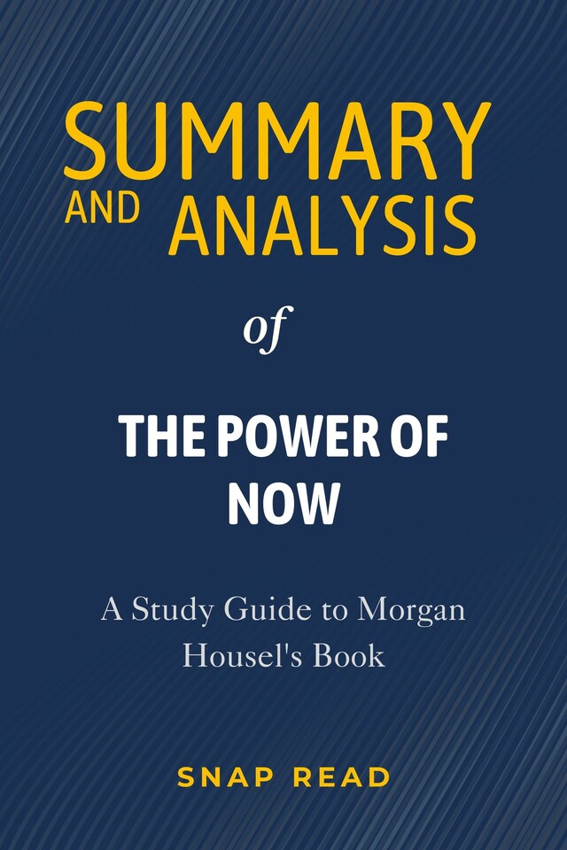 Okładka książki dla Summary and Analysis of The Psychology of Money