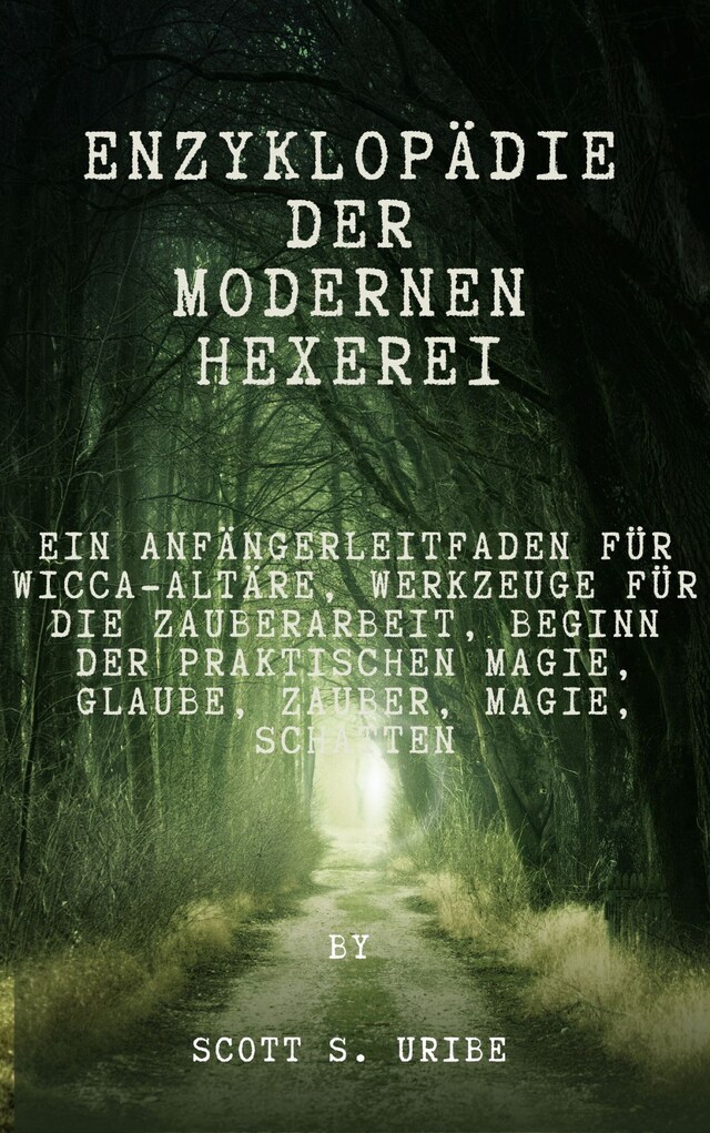 Book cover for Enzyklopädie der modernen Hexerei