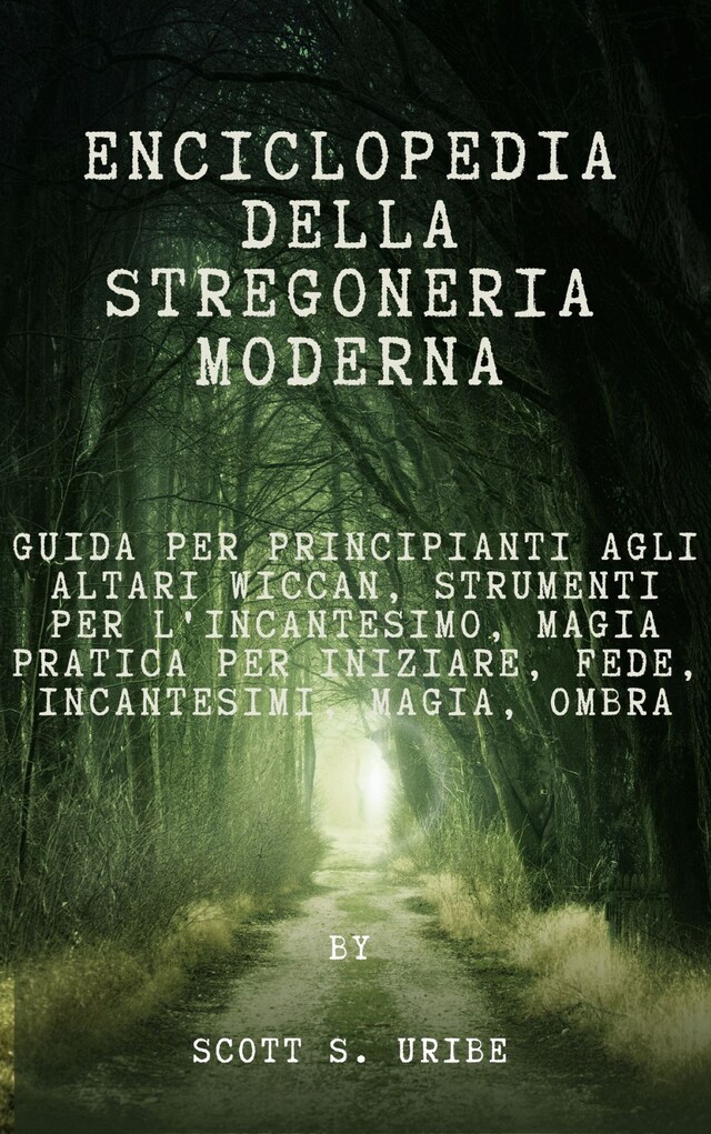 Book cover for Enciclopedia della stregoneria moderna