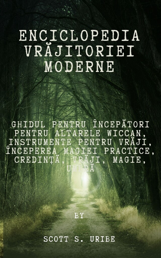 Book cover for Enciclopedia vrăjitoriei moderne