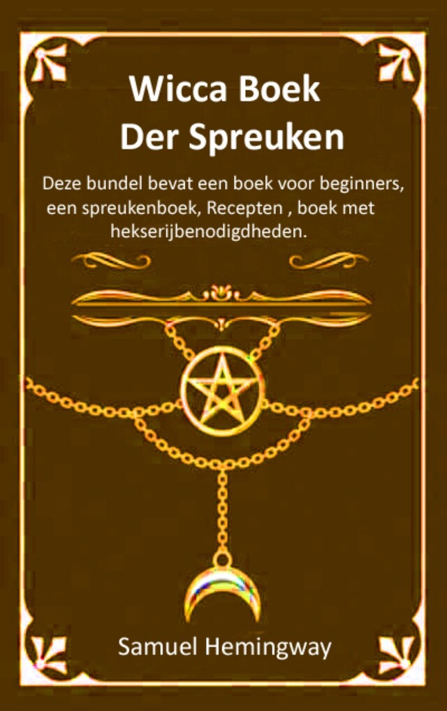 Boekomslag van Wicca Boek der Spreuken