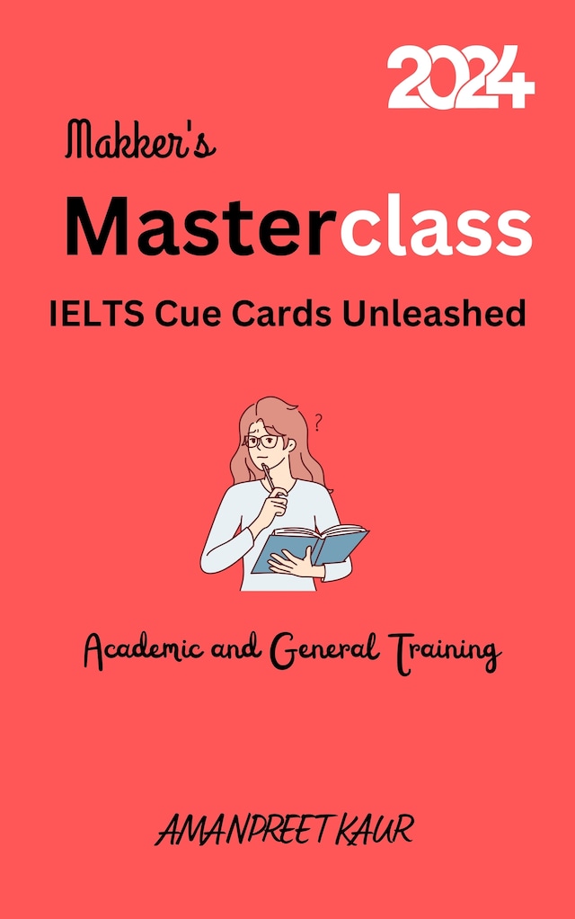 Book cover for Makker's Masterclass: IELTS Cue Cards Unleashed