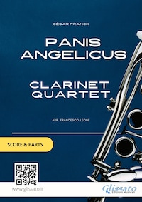 Clarinet Quartet "Panis Angelicus" score & parts