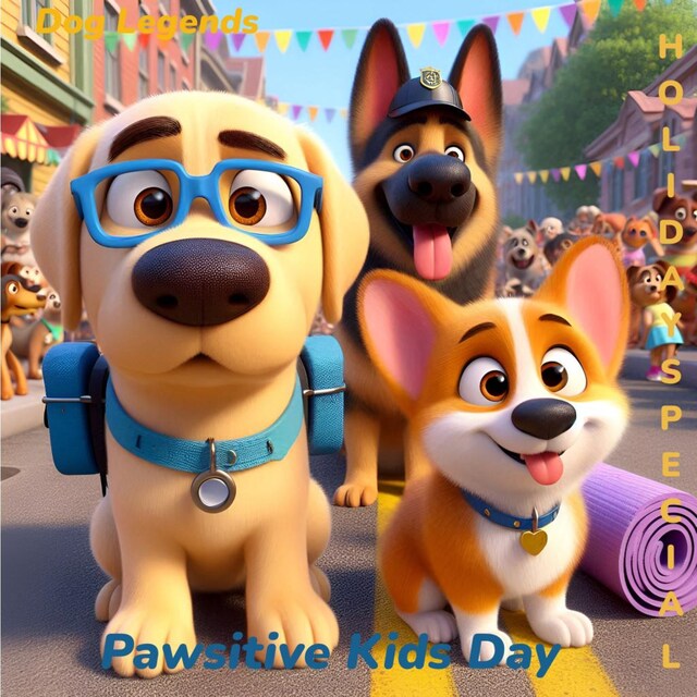 Book cover for Pawsitive Kids Day