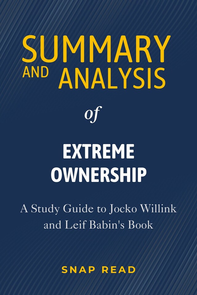 Okładka książki dla Summary and Analysis of Extreme Ownership