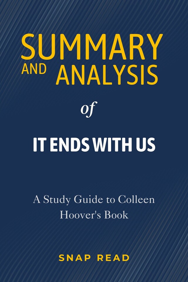 Copertina del libro per Summary and Analysis of It Ends with Us