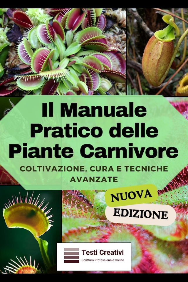 Buchcover für Il Manuale Pratico delle Piante Carnivore