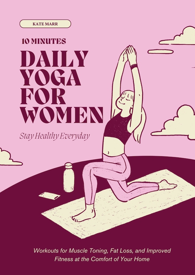 Boekomslag van 15 Minutes Daily Yoga For Women