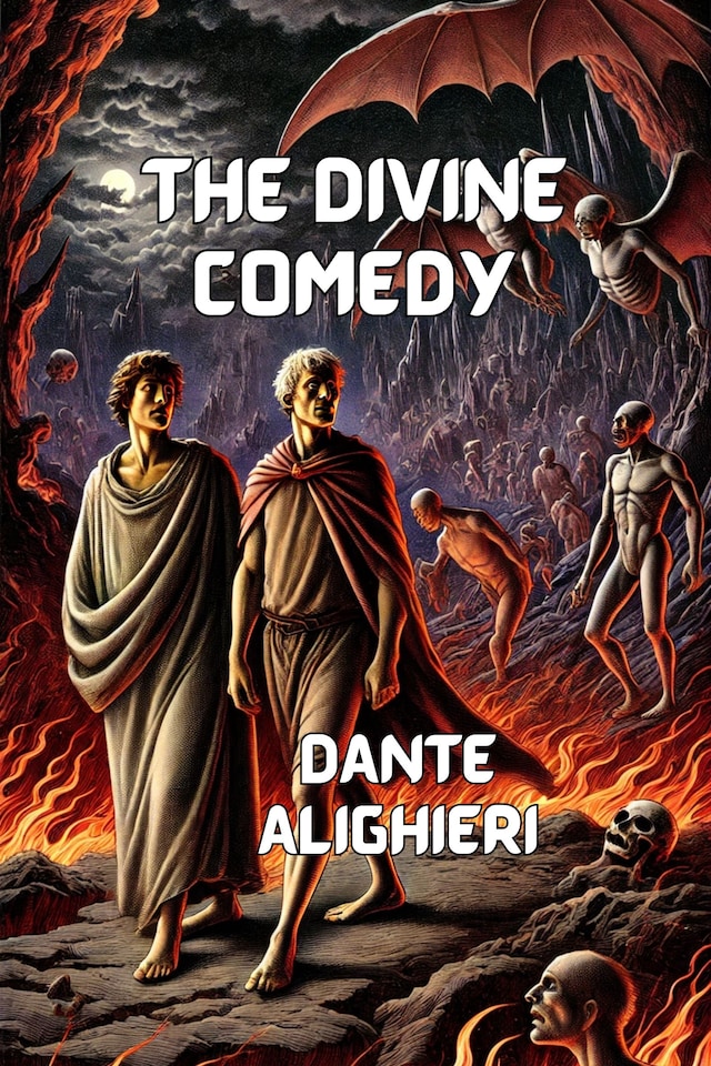 Book cover for The Divine Comedy(Illustrated)