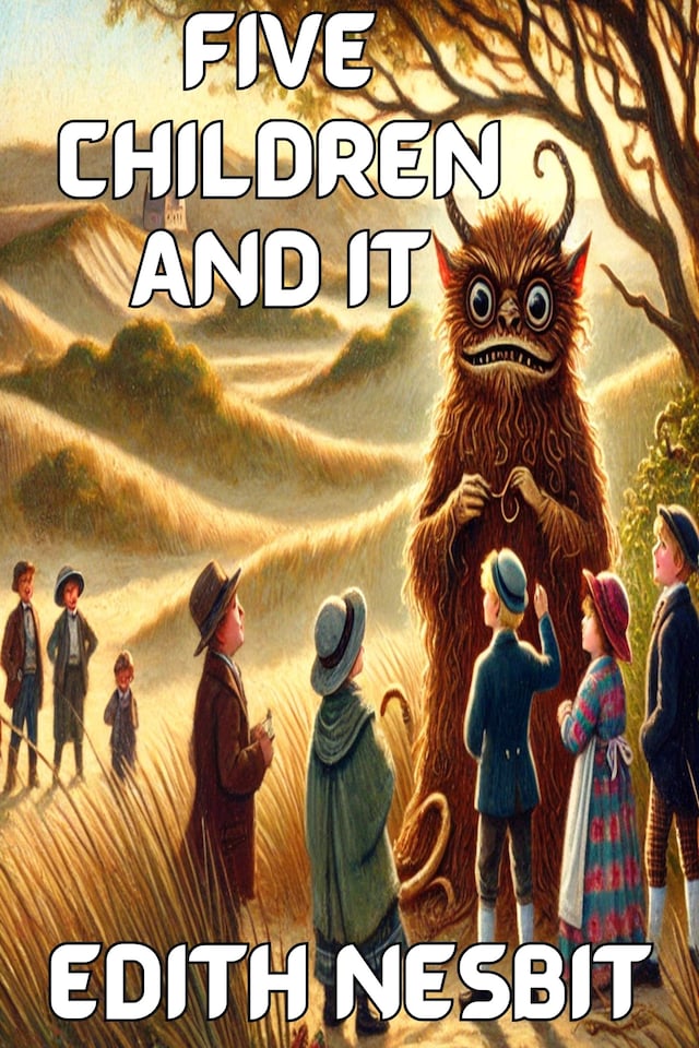 Book cover for Five Children And It(Illustrated)