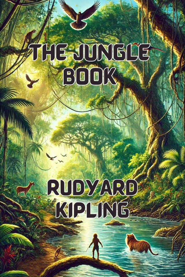 Buchcover für The Jungle Book(Illustrated)