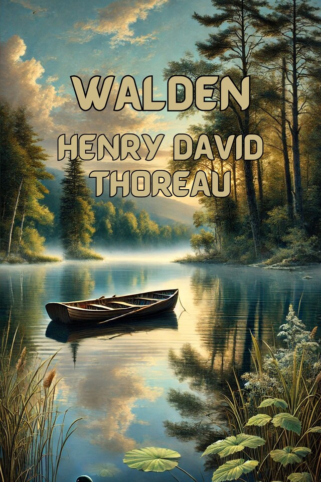 Book cover for Walden(Illustrated)