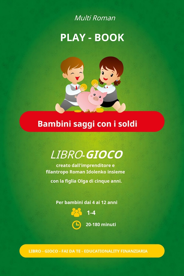 Book cover for Bambini saggi con i soldi