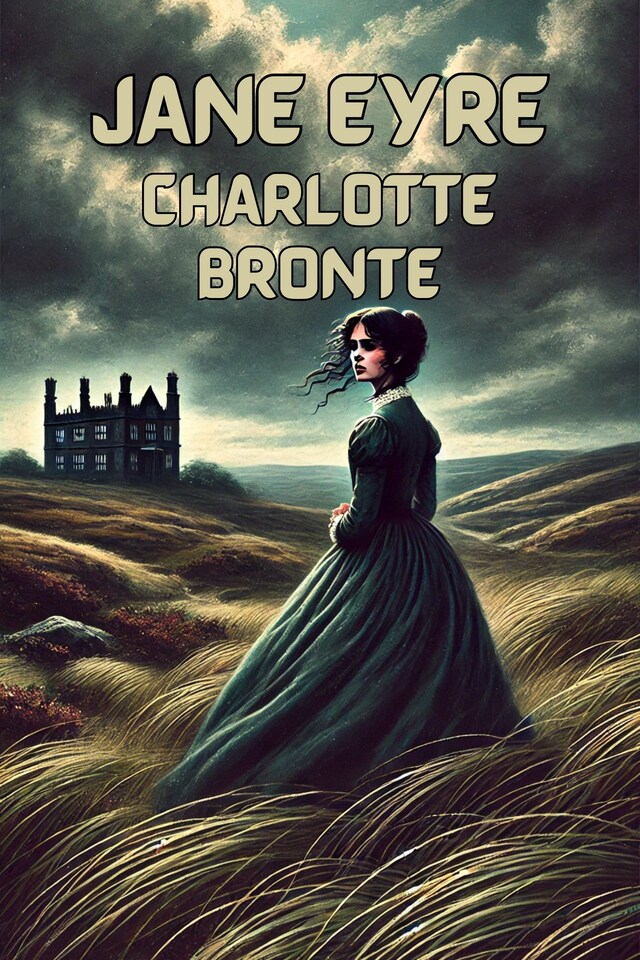 Book cover for Jane Eyre(Illustrated)