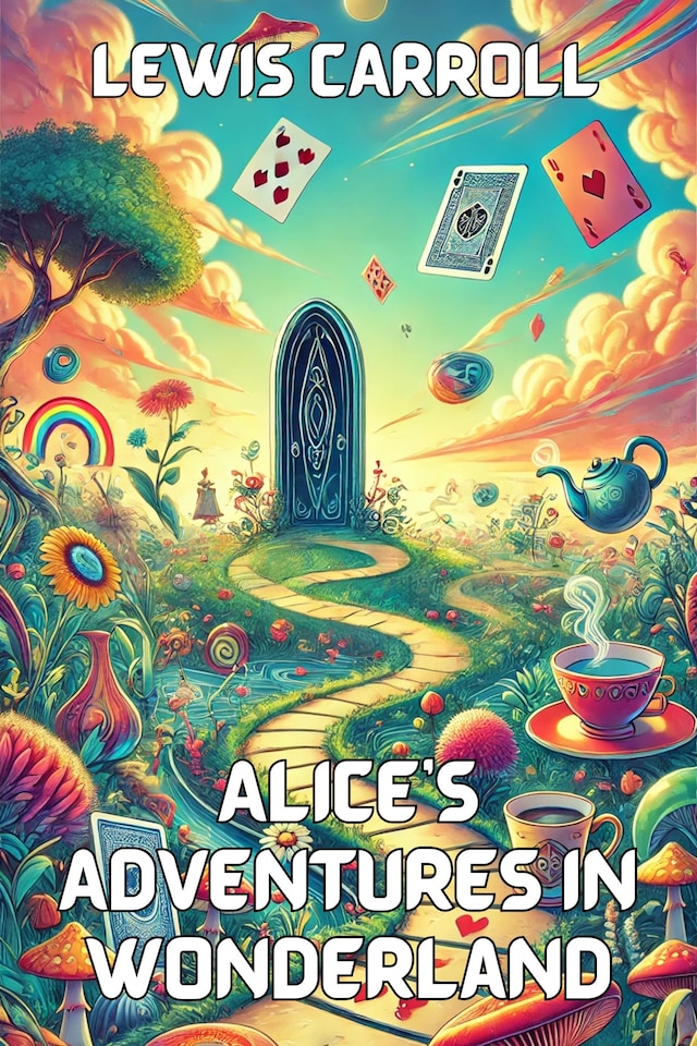 Book cover for Alice's Adventures in Wonderland(Illustrated)